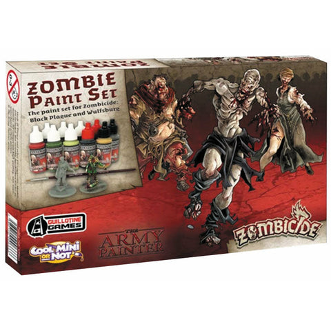 The Army Painter Warpaints: Zombicide Black Plague Paint Set The Army Painter Warpaints: Zombicide Black Plague Paint Set