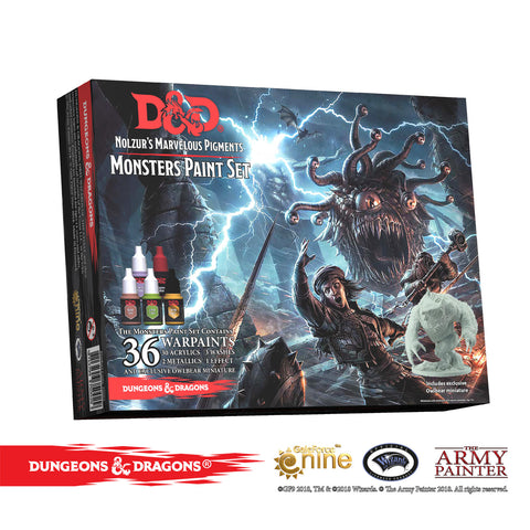 The Army Painter Dungeons & Dragons Nolzur`s Marvelous Pigments: Monster Paint Set The Army Painter Dungeons & Dragons Nolzur`s Marvelous Pigments: Monster Paint Set
