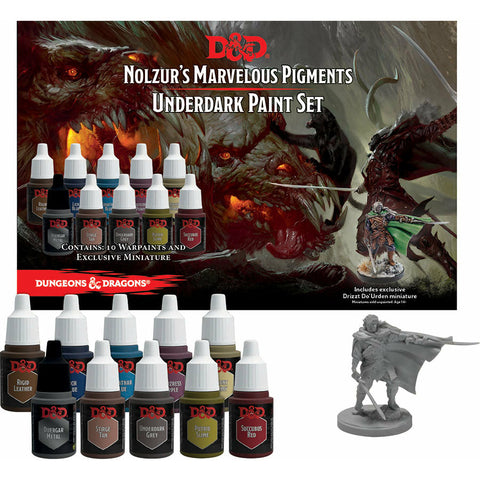 The Army Painter Dungeons & Dragons Nolzur`s Marvelous Pigments: Underdark Paint Expansion Set The Army Painter Dungeons & Dragons Nolzur`s Marvelous Pigments: Underdark Paint Expansion Set