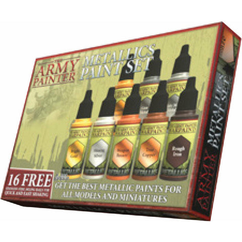 The Army Painter Warpaints: Metallics Paint Set The Army Painter Warpaints: Metallics Paint Set