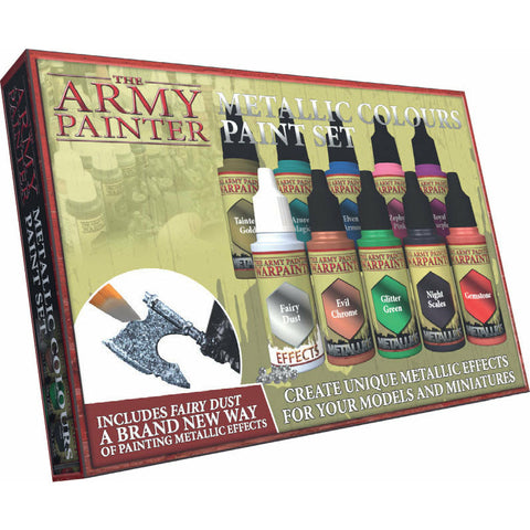The Army Painter Warpaints: Metallic Colours Paint Set The Army Painter Warpaints: Metallic Colours Paint Set