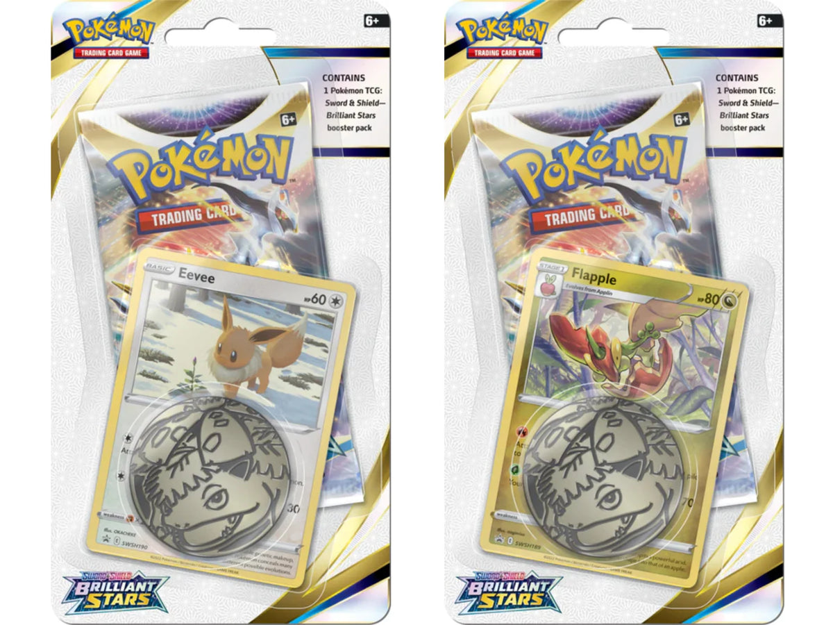 Pokemon TCG: Sword & Shield - Brilliant Stars Checklane Blisters